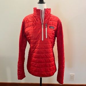Patagonia Micro Puff Pullover - Red Size M
